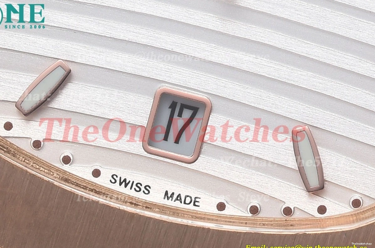 40mm White Dial GDF LE 5711 MY8215 RG Nautilus 0307